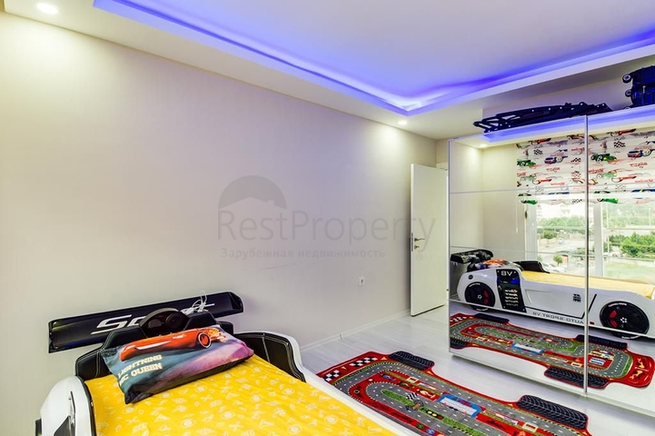 شقة فاخرة 2 + 1 مع أثاث في كونيالتي ، ساريسو