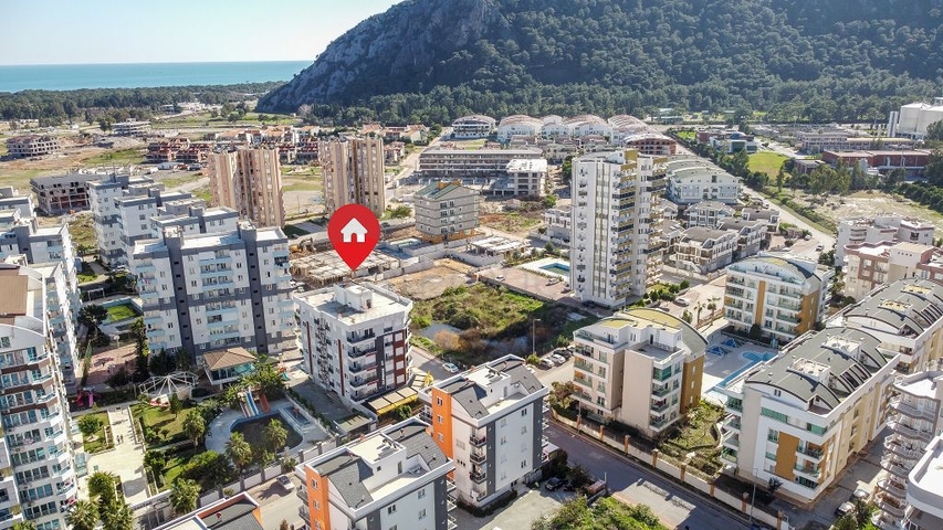 شقة فاخرة 2 + 1 مع أثاث في كونيالتي ، ساريسو