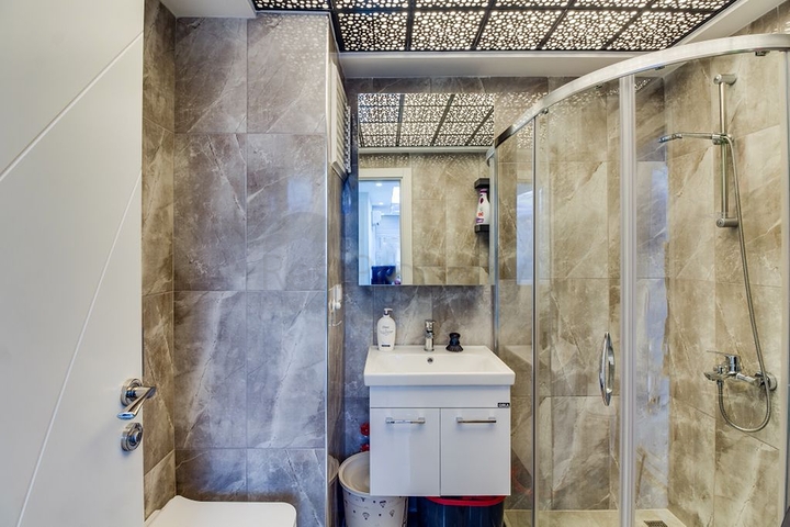 شقة فاخرة 2 + 1 مع أثاث في كونيالتي ، ساريسو