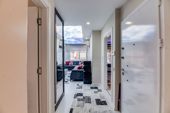 شقة فاخرة 2 + 1 مع أثاث في كونيالتي ، ساريسو