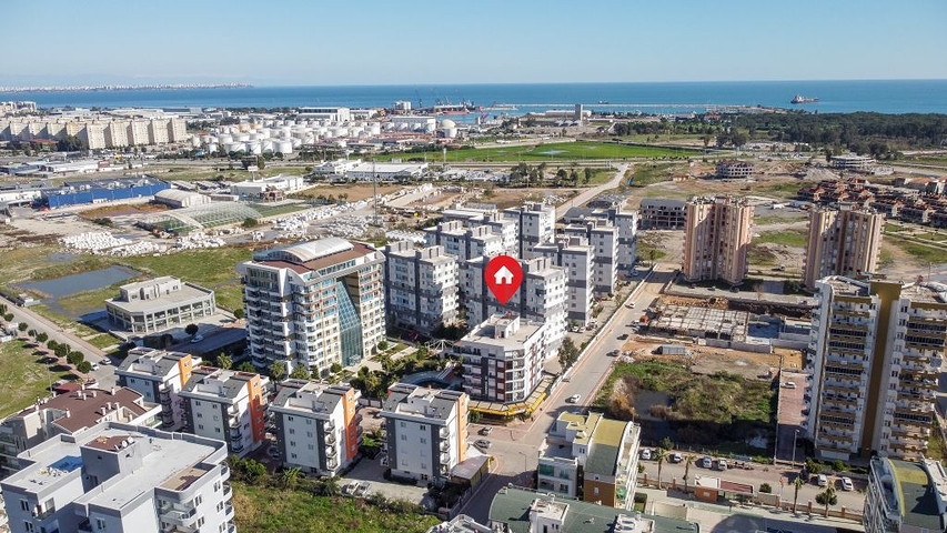 شقة فاخرة 2 + 1 مع أثاث في كونيالتي ، ساريسو