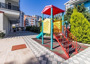 شقة فاخرة 2 + 1 مع أثاث في كونيالتي ، ساريسو