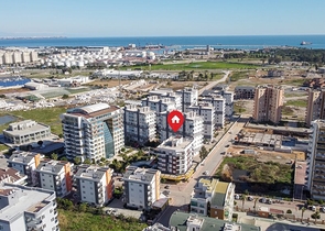 شقة فاخرة 2 + 1 مع أثاث في كونيالتي ، ساريسو