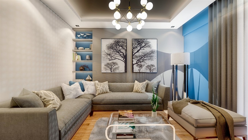 شقق 3 + 1 في مجمع جديد من المطور كيبيز / انطاليا