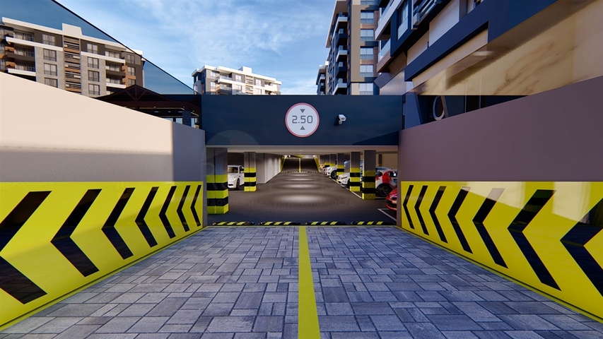 شقق 3 + 1 في مجمع جديد من المطور كيبيز / انطاليا