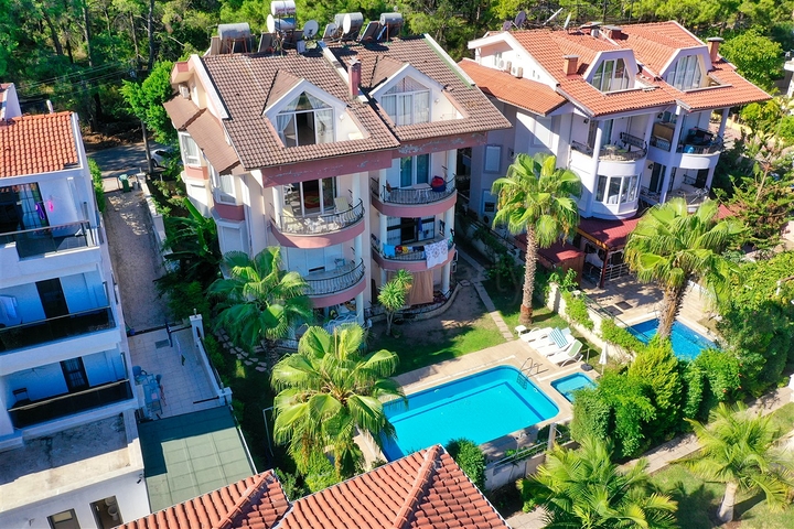 شقة 3 + 1 في منطقة خلابة في كيمير - أنطاليا