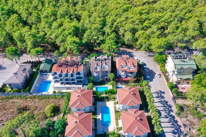 شقة 3 + 1 في منطقة خلابة في كيمير - أنطاليا