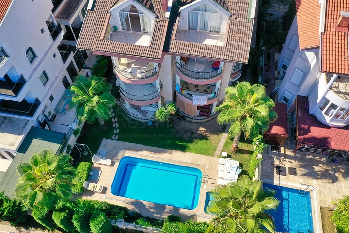 شقة 3 + 1 في منطقة خلابة في كيمير - أنطاليا