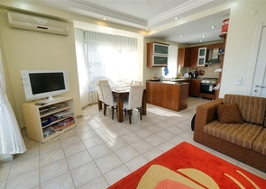 شقة 3 + 1 في منطقة خلابة في كيمير - أنطاليا