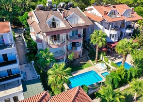 شقة 3 + 1 في منطقة خلابة في كيمير - أنطاليا