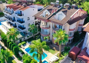 شقة 3 + 1 في منطقة خلابة في كيمير - أنطاليا