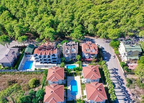 شقة 3 + 1 في منطقة خلابة في كيمير - أنطاليا