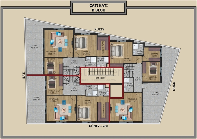 مشروع استثماري جديد في وسط مدينة أنطاليا