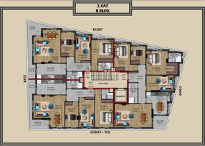 مشروع استثماري جديد في وسط مدينة أنطاليا
