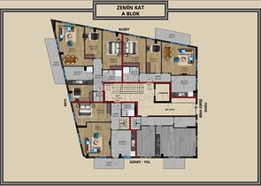 مشروع استثماري جديد في وسط مدينة أنطاليا