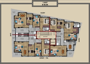مشروع استثماري جديد في وسط مدينة أنطاليا