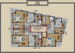 مشروع استثماري جديد في وسط مدينة أنطاليا