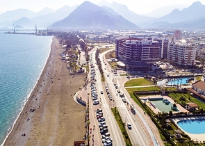 شقة على البحر   3 + 1 في ليمان - انطاليا