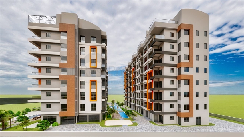 مشروع استثماري بإطلالة مميزة في كيبيز - أنطاليا