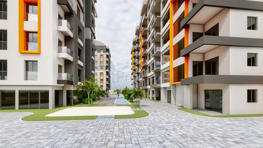 مشروع استثماري بإطلالة مميزة في كيبيز - أنطاليا