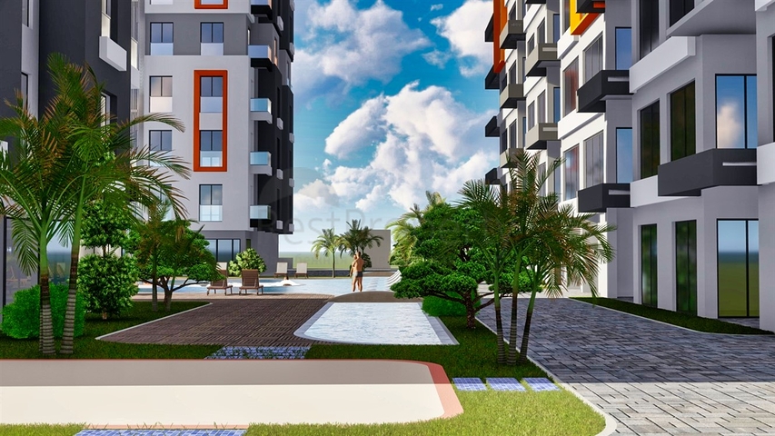 مشروع استثماري بإطلالة مميزة في كيبيز - أنطاليا