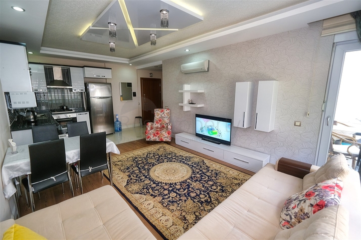 شقة 2 + 1 في منطقة ليمان- أنطاليا