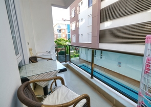 شقة 2 + 1 في منطقة ليمان- أنطاليا