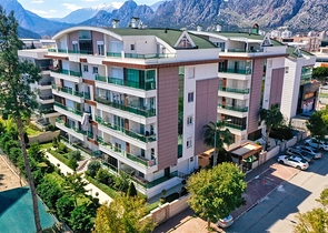 شقة 2 + 1 في منطقة ليمان- أنطاليا