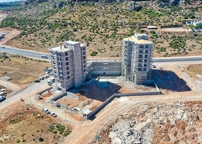 شقق 2 + 1 ، 3 + 1 في منطقة كيبيز - أنطاليا