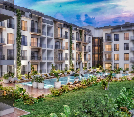 شقق في مجمع جديد في منطقة ألتنتاش- أنطاليا