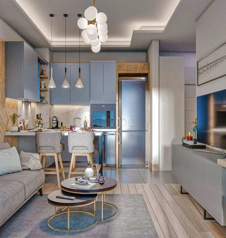 شقق في مجمع جديد في منطقة ألتنتاش- أنطاليا