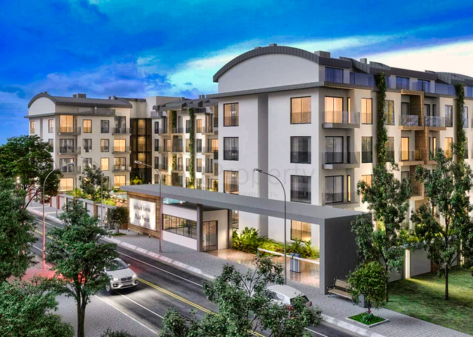 شقق في مجمع جديد في منطقة ألتنتاش- أنطاليا