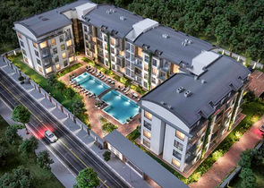 شقق في مجمع جديد في منطقة ألتنتاش- أنطاليا