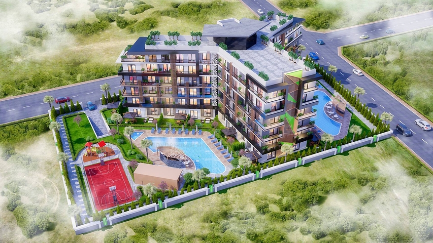 مشروع استثماري في منطقة ألتنتاش - أنطاليا