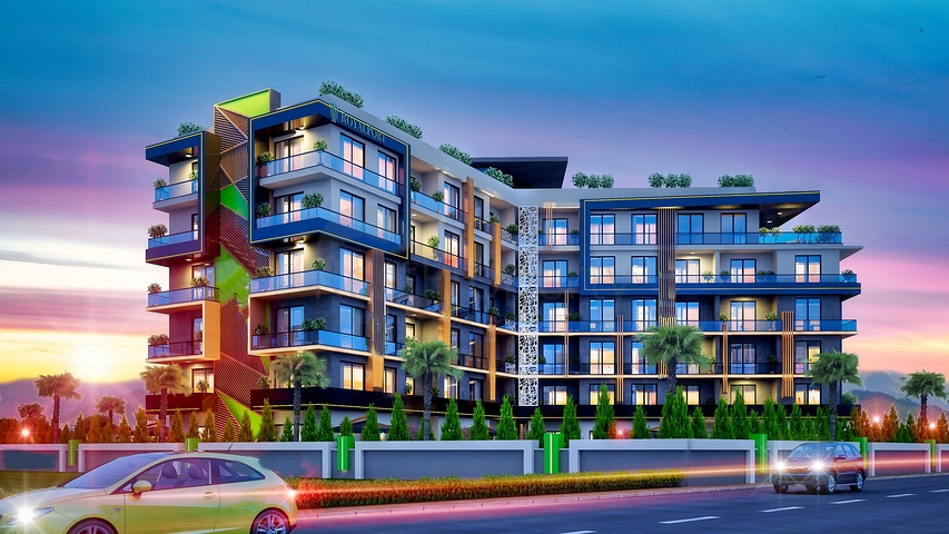 مشروع استثماري في منطقة ألتنتاش - أنطاليا