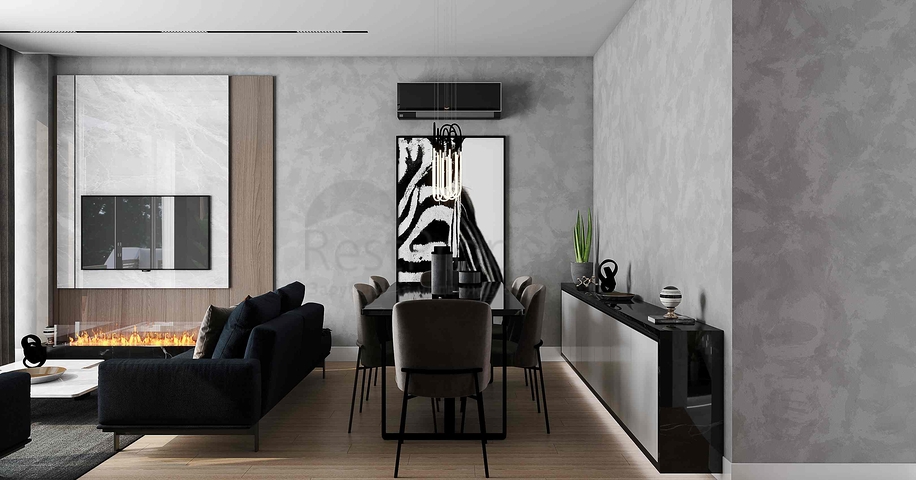 للبيع فيلا مخطط 3 + 1 في منطقة دوشيميالتي - انطاليا