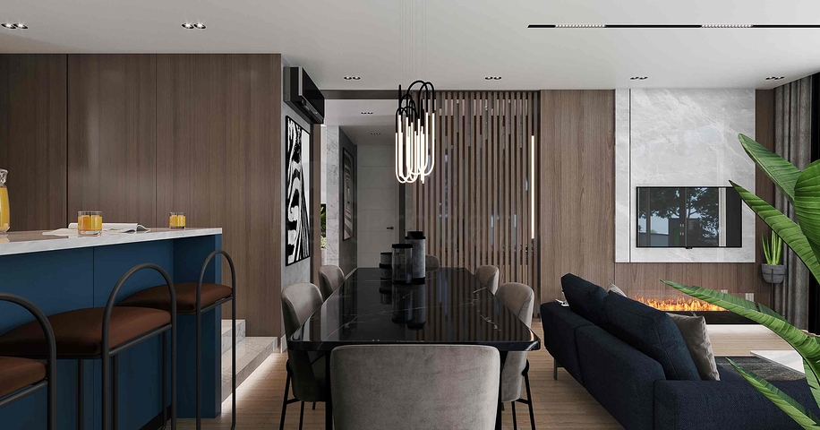 للبيع فيلا مخطط 3 + 1 في منطقة دوشيميالتي - انطاليا