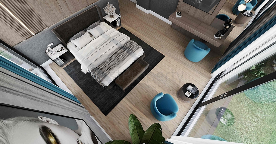 للبيع فيلا مخطط 3 + 1 في منطقة دوشيميالتي - انطاليا