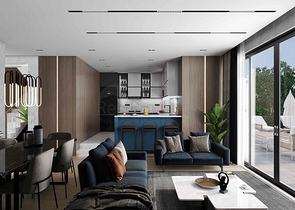 للبيع فيلا مخطط 3 + 1 في منطقة دوشيميالتي - انطاليا