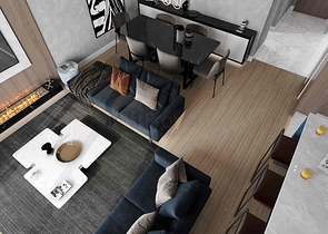 للبيع فيلا مخطط 3 + 1 في منطقة دوشيميالتي - انطاليا