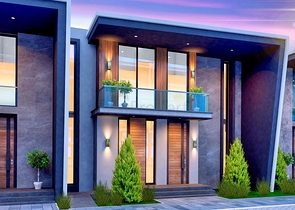 للبيع فيلا مخطط 3 + 1 في منطقة دوشيميالتي - انطاليا