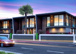 للبيع فيلا مخطط 3 + 1 في منطقة دوشيميالتي - انطاليا