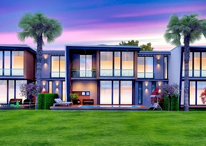 للبيع فيلا مخطط 3 + 1 في منطقة دوشيميالتي - انطاليا