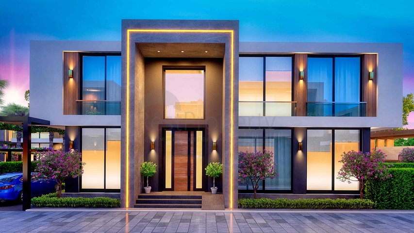 للبيع فلل 3 + 1 و 5 + 1 في منطقة دوشميالتي - أنطاليا