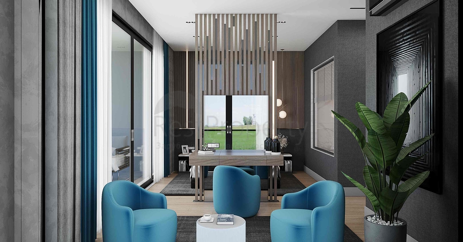 للبيع فلل 3 + 1 و 5 + 1 في منطقة دوشميالتي - أنطاليا