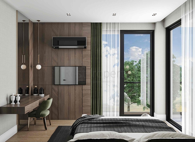 للبيع فلل 3 + 1 و 5 + 1 في منطقة دوشميالتي - أنطاليا