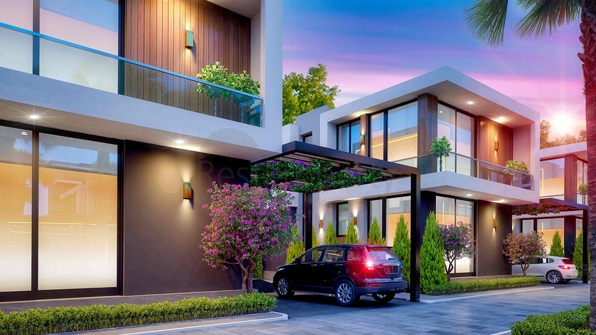 للبيع فلل 3 + 1 و 5 + 1 في منطقة دوشميالتي - أنطاليا