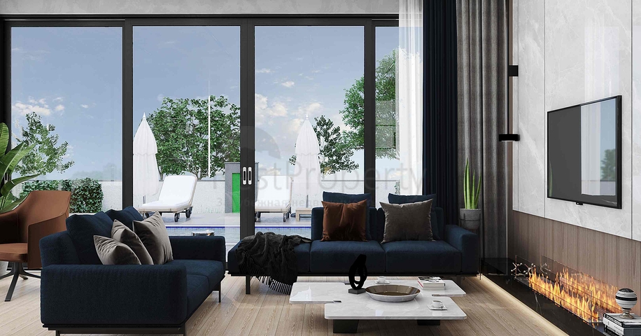 للبيع فلل 3 + 1 و 5 + 1 في منطقة دوشميالتي - أنطاليا