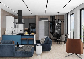 للبيع فلل 3 + 1 و 5 + 1 في منطقة دوشميالتي - أنطاليا