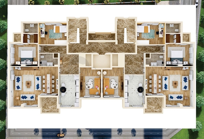 مشروع استثماري في منطقة كيبيز - أنطاليا